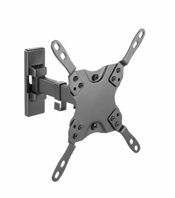Suport de perete Akai cu inclinatie +5/-12°, diagonala display 13"-42", VESA min. 75x75, VESA max. 200x200, suporta pana la 20kg, distanta fata de perete max 190mm, negru