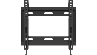 Suport de perete Hikvision DS-DM1940W; Solid steel structure, preventing screen bending or twisting Cold-rolled steel plate (SPCC) Quick and easy installation Dimensiuni: 250 mm × 220 mm × 25mm Greutate: 0.75 ± 0.5 Kg Culoare: negru