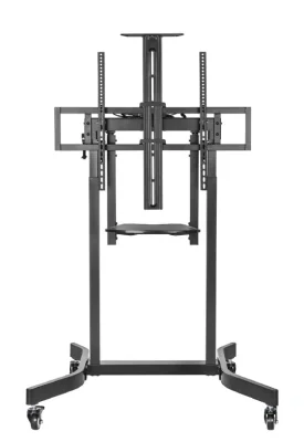 GEMBIRD Motorized height adjustable TV floor stand with caster wheels 55-100inch