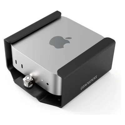 Suport de siguranță Compulocks Secure Mount pentru Mac mini M4 (2024), cu cap de blocare, Black