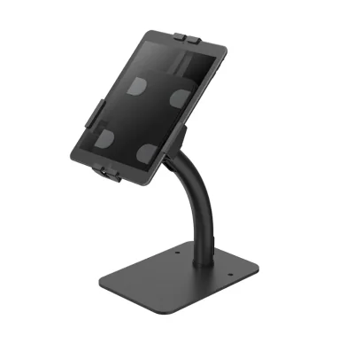 Suport de tableta Neomounts by Newstar DS15-625BL1, diagonala maxima 11", greutate maxima 1kg, tilt +20°, -110°, rotate  360°, reglare manuala, garantie 5 ani, negru