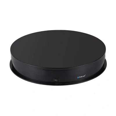 Suport foto pivotant Puluz 30 cm (negru)