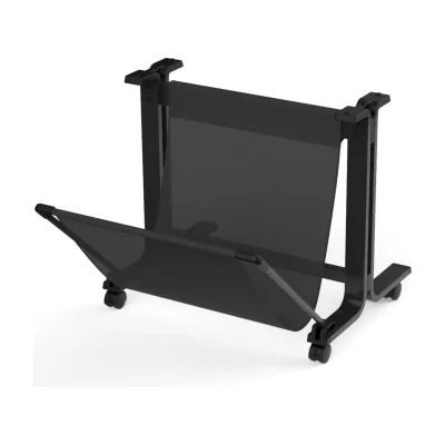 Suport Imprimantă HP DesignJet T100/T500 24-in, pentru podea, compatibil HP DesignJet T100, T200, T500, T600, Black