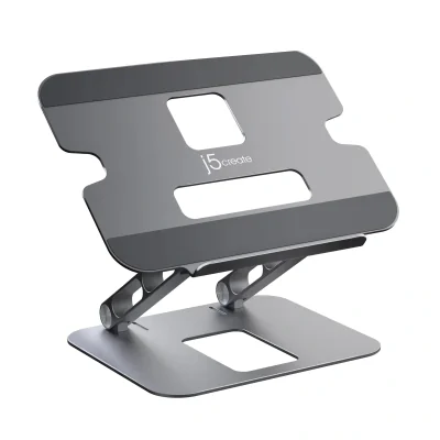 Suport laptop J5CREATE JTS127-N, Aluminium, Black, Grey