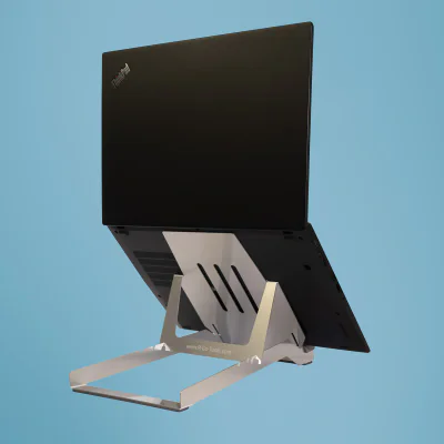 Suport laptop R-GO TOOLS RGORIBASI, Aluminium, Silver
