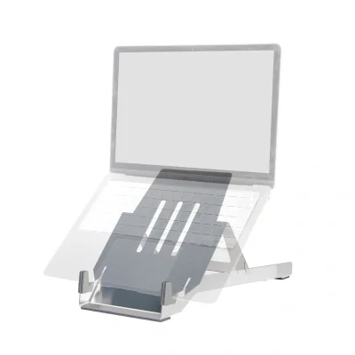 Suport laptop R-GO TOOLS RGORIBASI, Aluminium, Silver