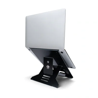 Suport laptop R-GO TOOLS RGORIDOCBL, Aluminium, Black