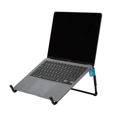 Suport laptop R-GO TOOLS RGOSC015BL, Steel, Black