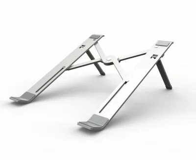 Suport laptop Serioux, SRXNCPU2, material aluminiu, dimensiune deschisă: 190x250x4mm,dimensiune pliată: 60 x 250 x 4mm, grosime: 4mm, greutate: 180g, dimensiune compatibilă:  până la 15.6 ", culoare argintiu, 4 unghiuri ajustabile
