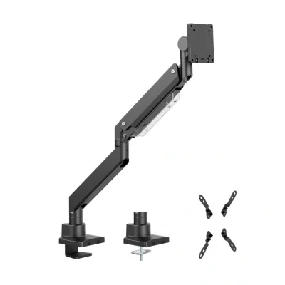Suport monitor Serioux MM80-C012, compatibilitate dimensiune ecran 17"-57", arc cu gaz, greutate maximă suportata: (per ecran): 2~27 kg, greutate maximă suportata pentru ecran curbat (per ecran): 1 ~ 22 kg, VESA: 75x75, 100x100, 100x200, 200x100, 200