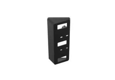 Suport montaj pe colt Hikvision; DS-KABV6113-A, pentru interfoane  seria KV6;unghiul de instalare la 30 de grade; Dimensiuni:133x60x35mm; Material: PC+10% fibră de sticlă