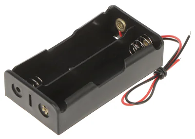 Suport pentru 2 acumulatori 18650 DELTA CCTV AKC-X2/18650