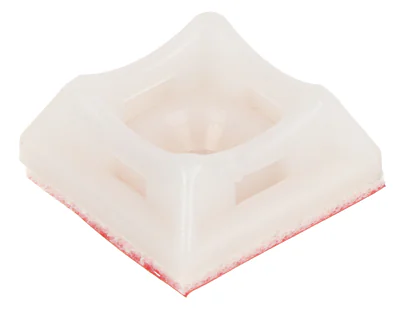 Suport pentru coliere PS-5-20X20/W*P50, orificii 5 x 2 mm, set 50 buc.