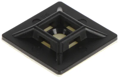 Suport pentru coliere PS-5-28X28/B, 28 x 28 mm, negru
