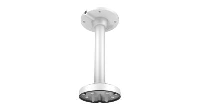 Suport pentru montaj pe tavan Hikvision DS-1471ZJ-135, material aliaj de aluminiu, dimensiuni: Ø 136 mm × 565 mm, greutate: 1350 g