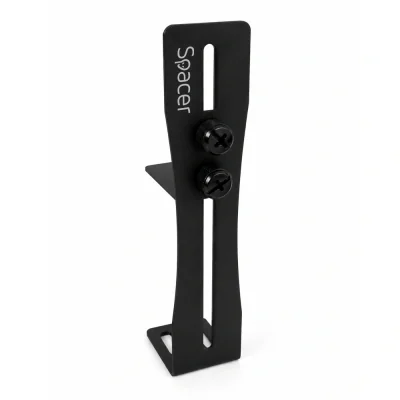 Suport pentru placa video Spacer 12cm, reglarea inaltimii intre 0.6-12.5 cm, fonta rafinata, "SPVS-BK-01"