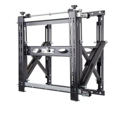 Suport perete cu pop-out B-Tech pentru ecrane cu diagonale intre 42"-120", greutate maxima suportata 125kg, VESA min. 200x100, VESA max. 400x400, distanta maxima de la perete 29.3 cm, sistem Push to open/push to close, se poate monta atat pe perete c
