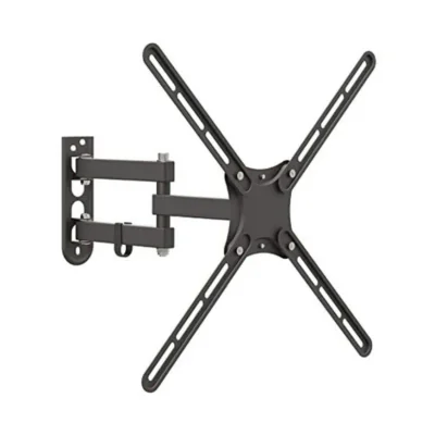 Suport perete LCD/Plasma plat/curbat Barkan, 13-65",3 miscari: Extension, Swivel,Tilt, VESA max. 400x400mm, max. 36Kg, negru