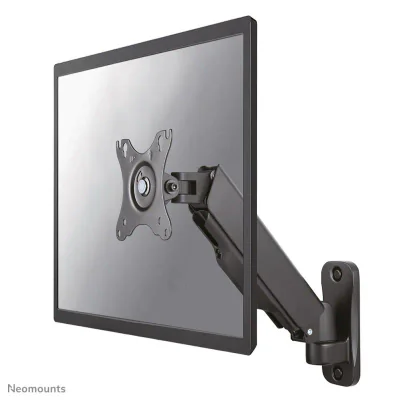 Suport perete Neomounts WL70-440BL11; pentru display-uri cu diagonale 17"-32", sistem de prindere VESA 75x75~100x100, greutate maxima suportata 9kg, full motion, tilt +90/-45°, swivel +/-180°, rotate 360°, inaltime reglabila manual 0-250mm; gas sprin