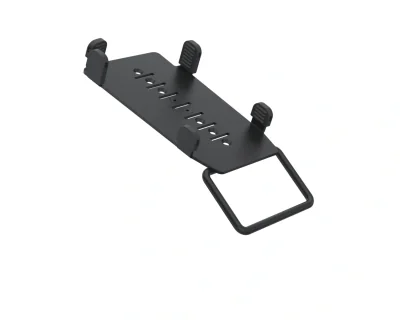 Ergonomic Solutions SpacePole Payment Ingenico IPP350/350 MultiGripTM (with handle), Black, Metal, Ingenico, IPP320/350, 93 mm, 192 mm
