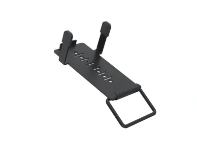 Ergonomic Solutions SpacePole Payment PAX A80 MultiGripTM (with handle), Black, Metal, Pax, A80, 94.9 mm, 192.5 mm