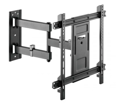Suport TV de perete Serioux TV61-443, compatibilitate  dimensiune ecran: 32"-70", compatibilitate VESA: 200x100, 200x200, 300x200, 400x200, 300x300, 400x300, 400x400, greutate maximă suportata:  50kg, distanta fata de perete: 78~442mm, inclinare:  +3