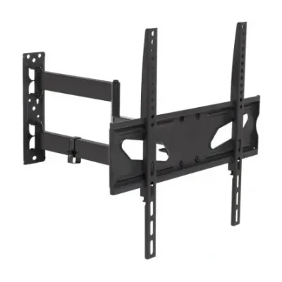 Suport TV universal, 26"-55", 30 kg, adaptat si pentru montarea ecranelor curbate, Negru, Maclean MC-711N "MC-711"