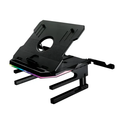 SureFire PORTUS X2, Laptop stand, Black, Metal, Plastic, 25.4 cm (10"), 43.9 cm (17.3"), 10 kg