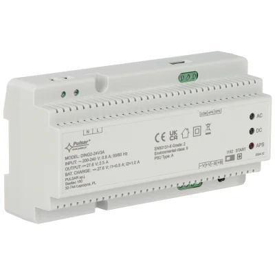 Sursă de alimentare cu backup și montare pe șină DIN DING2-24V3A