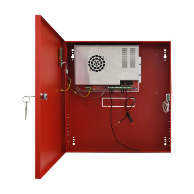 Sursă de alimentare EN54C 27,6V/10A/2x17Ah pentru sisteme de alarmare la incendiu EN54C-10A17