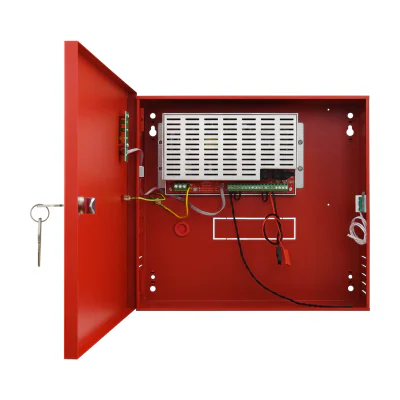 Sursă de alimentare EN54C 27,6V/3A/2×7Ah pentru sisteme de alarmare de incendiu EN54C-3A7