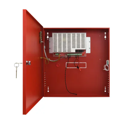 Sursă de alimentare EN54C 27,6V/5A/2×17Ah pentru sisteme de alarmă la incendiu EN54C-5A17