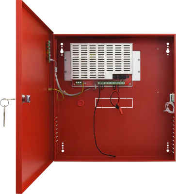 Sursă de alimentare EN54C 27,6V/5A/2×17Ah pentru sisteme de alarmă la incendiu EN54C-5A17