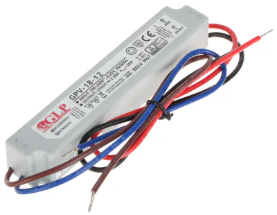 Sursă de alimentare în comutație GLP 12V/1.5A/GPV, 12 V DC, 1,5 A, 18 W