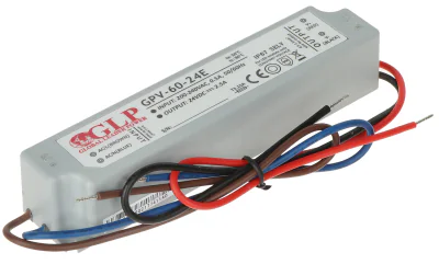 Sursă de alimentare în comutație mini GLP 24V/2.5A/GPV-MINI, 24 V DC, 2,5 A, 60 W