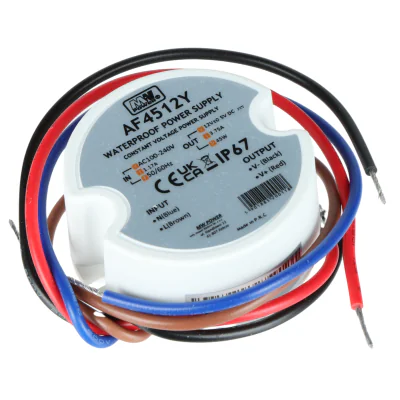 Sursă de alimentare în comutație MW POWER 12V/3.75A-TP-V2, 12 V DC, 3,75 A, 45 W
