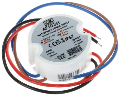 Sursă de alimentare în comutație MW POWER 24V/0.41A-TP-V2, 24 V DC, 0,41 A, 10 W