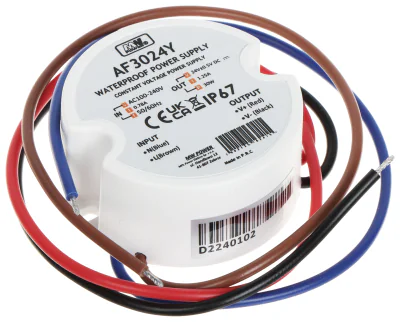 Sursă de alimentare în comutație MW POWER 24V/1.25A-TP-V2, 24 V DC, 1,25 A, 29,95 W
