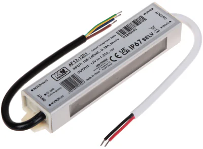 Sursă de alimentare în comutație MW POWER AF12-1251, 12 V DC, 1,25 A, 15 W