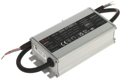Sursă de alimentare în comutație MW POWER GV6-12V/6.25A, 12 V DC, 6,25 A, 75 W