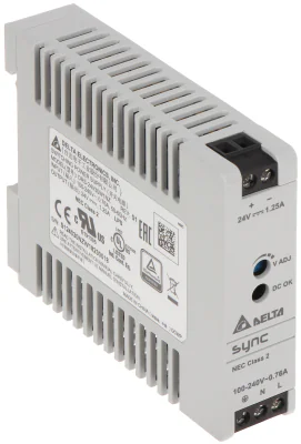 Sursă de alimentare pe șină DIN Delta Electronics DRS-24V30W-1NZ, 24 V, 30 W
