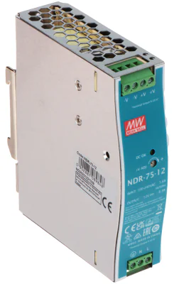 Sursă de alimentare pe șină DIN MEAN WELL NDR-75-12, 75 W, 12 V
