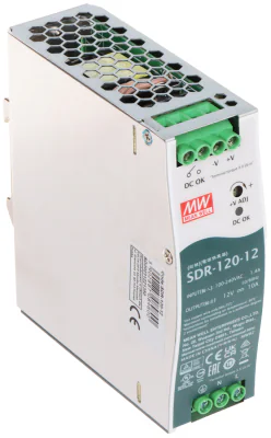 Sursă de alimentare pe șină DIN MEAN WELL SDR-120-12, 120 W, 12 V