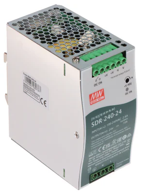 Sursă de alimentare pe șină DIN MEAN WELL SDR-240-24, 240 W, 24 V