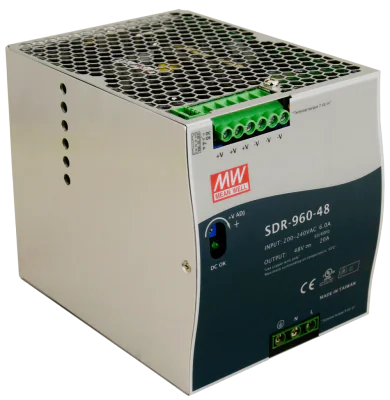 Sursă de alimentare pe șină DIN SDR 48V/960W/20A SDR-960-48