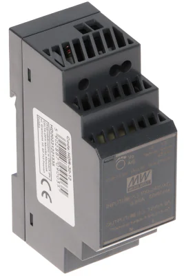 Sursă în comutație pe șină DIN MEAN WELL HDR-30-12, 30 W, 12 V, 85-264 V AC