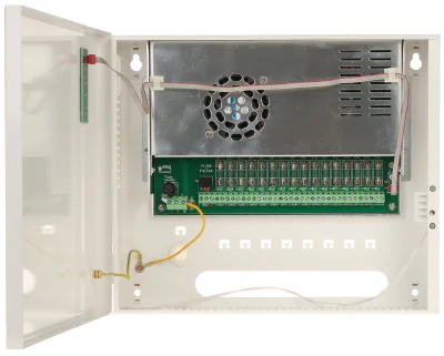Sursă în comutație PULSAR HPSDC-12V16X1A, 12 V DC, 16 x 1 A