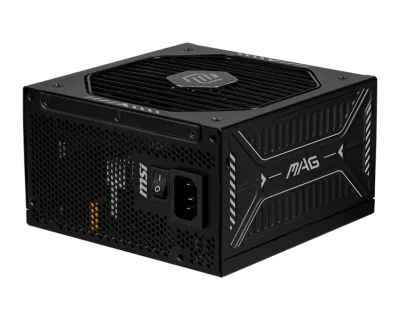 Sursa MSI MAG A850GLS PCIE5, 850 W, ATX, 80+ Gold, PCIe 5.1, Full Modulara, Negru "MAG A850GLS PCIE5"