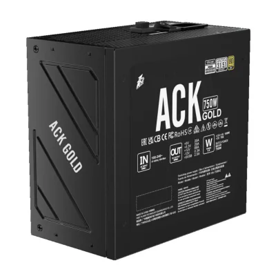 Sursa PC 1stPlayer? 750W, 80 PLUS® Gold si certificat Gold Cybenetics, Full-modular, ATX 3.1, PCIe 5.1, HA-750BA2