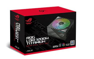 ASUS ROG -LOKI-1200T-SFX-L-GAMING, 1200 W, 100 - 240 V, 1200 W, Active, 110 W, 1200 W